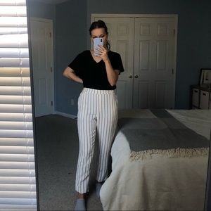Anthropologie Striped Pants